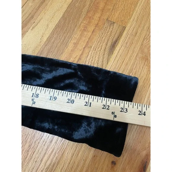 Express Women's S Black Blazer Velvet Rayon Coat Chic Casual Career Business - Picture 6 of 9